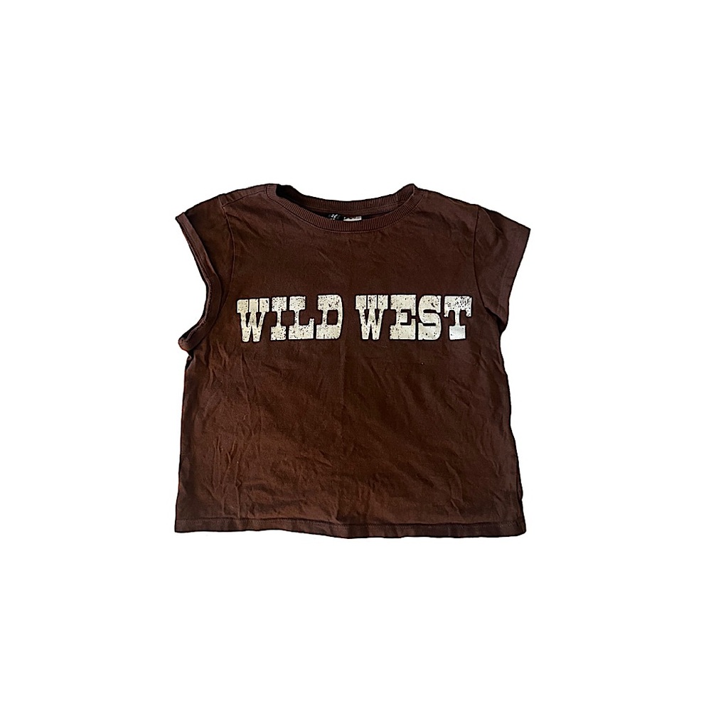 H&M Wild West Short Jersey Top